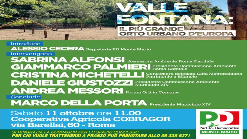 Al via gli orti urbani a Monte Mario