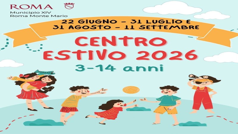 Centri estivi municipali 2026